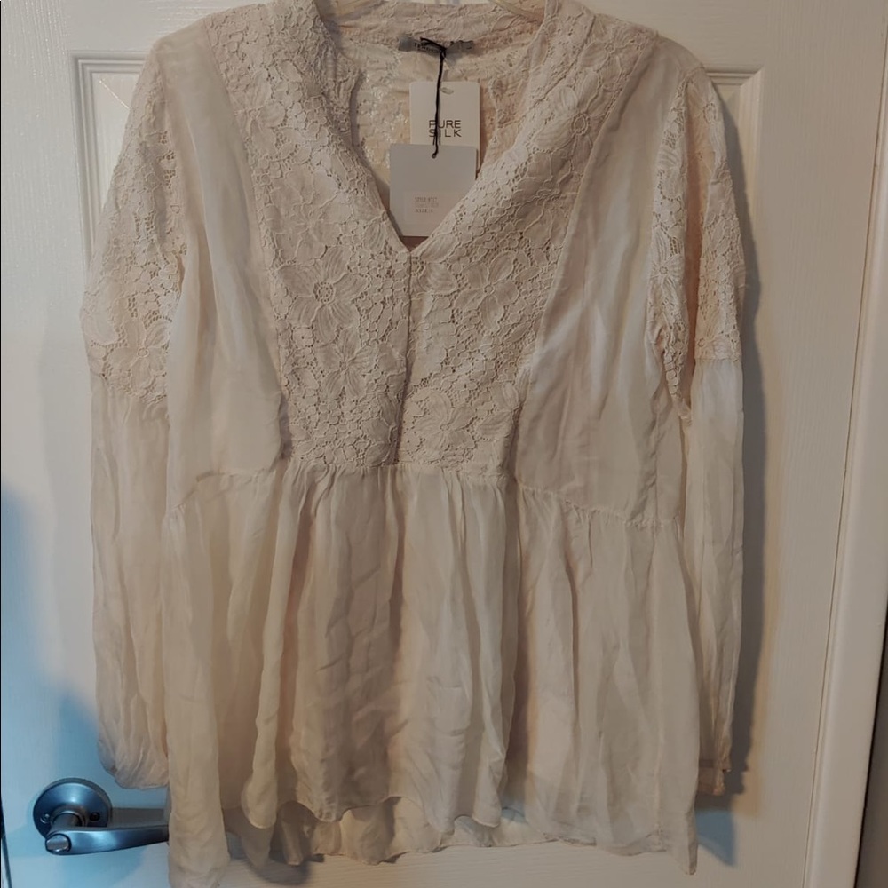 Tendeze made in Italy cream top